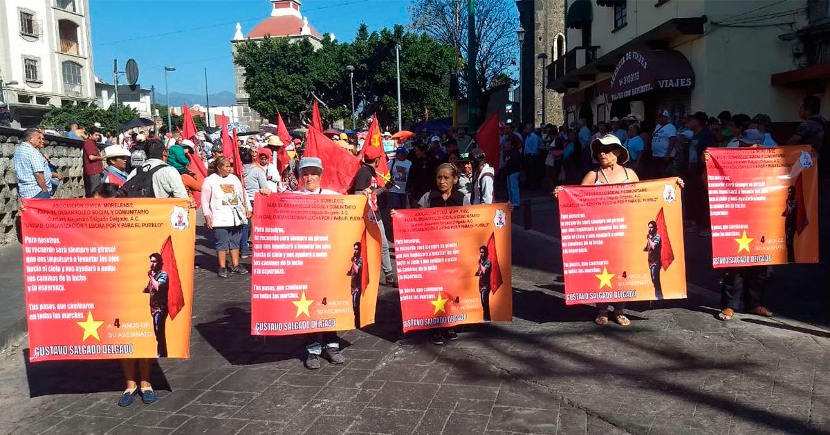 Exigen justicia a 4 años del asesinato de activista