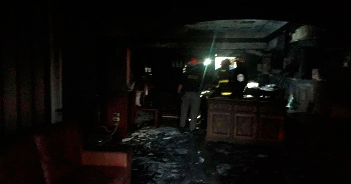 Incendian restaurante en Monterrey