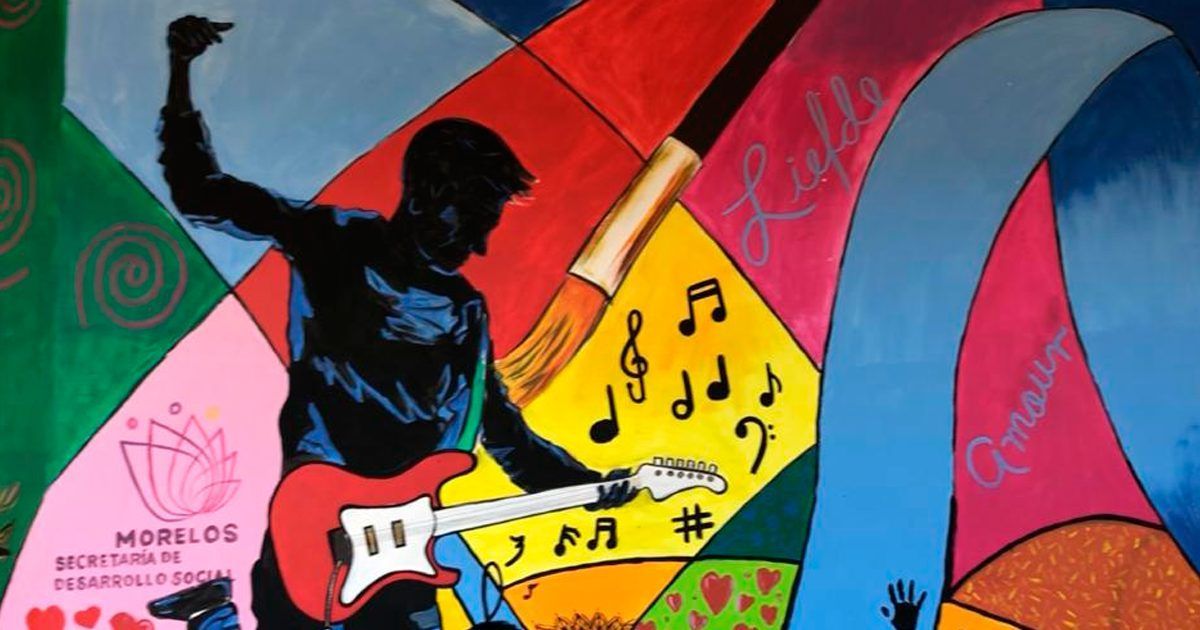 Inaugura Sedeso Morelos el mural “Pinceladas de Amor”