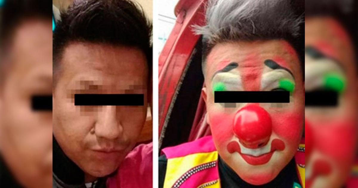 Payaso es acusado de abuso sexual