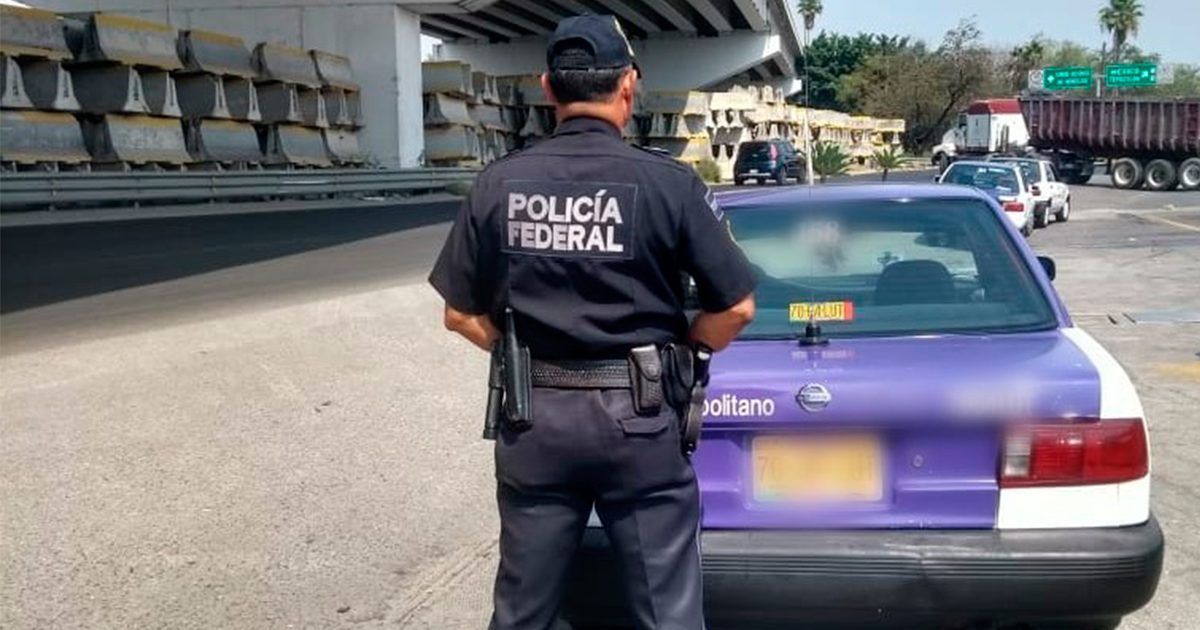 Recupera PF taxis robados en Morelos