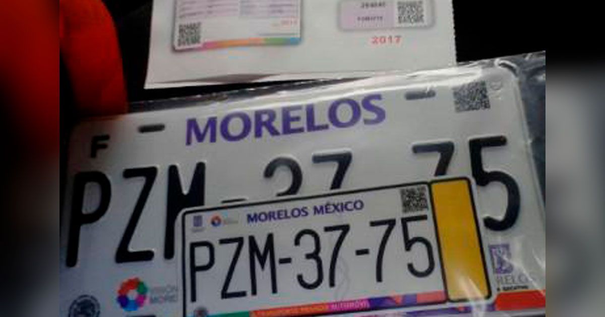 ¿Cuál será el costo del reemplacamiento en Morelos?