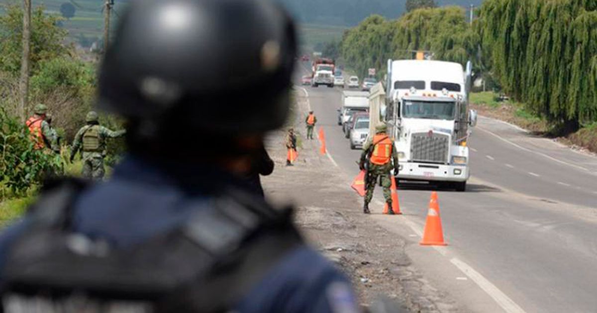Bajo índice delictivo contra camiones de carga en Morelos