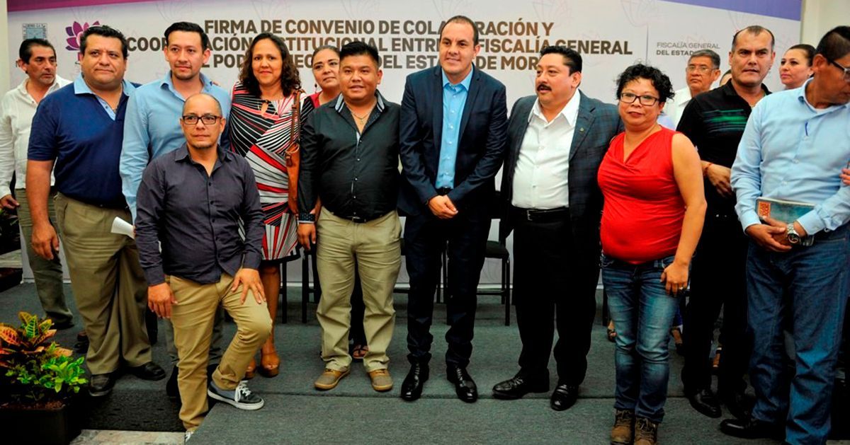Trabajan en conjunto Gobierno de Morelos y Fiscalía