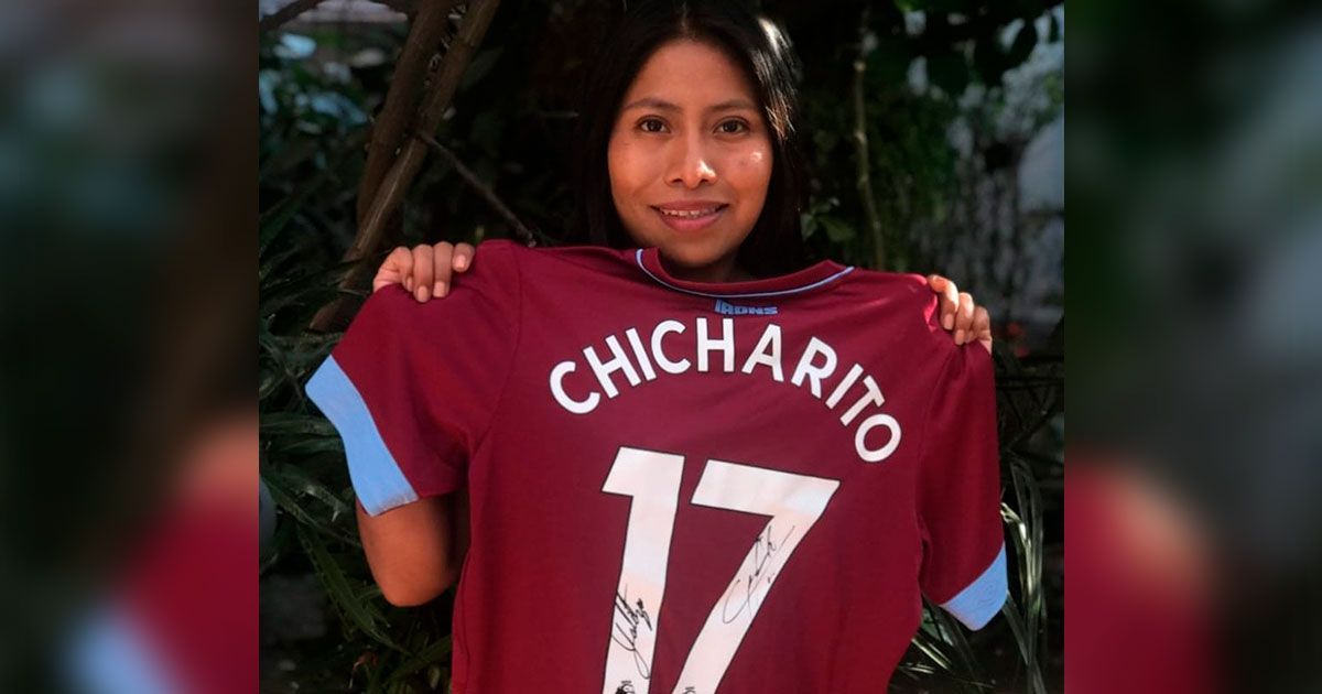 Agradece Yalitza Aparicio a Chicharito