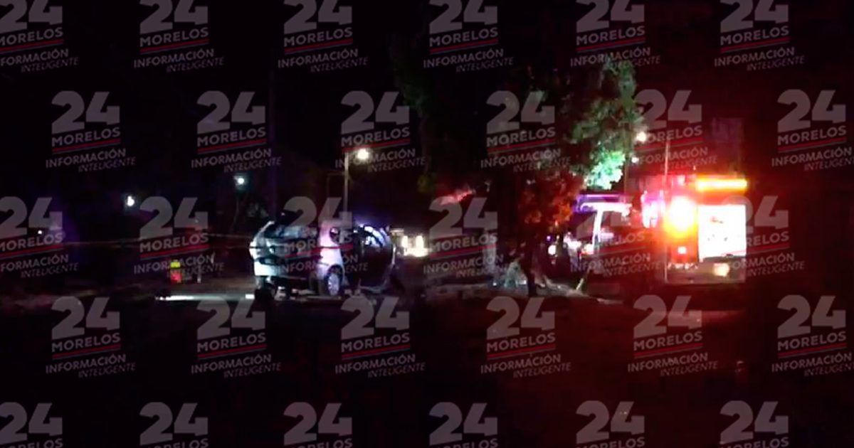 Muere persona en accidente automovilístico en Jiutepec