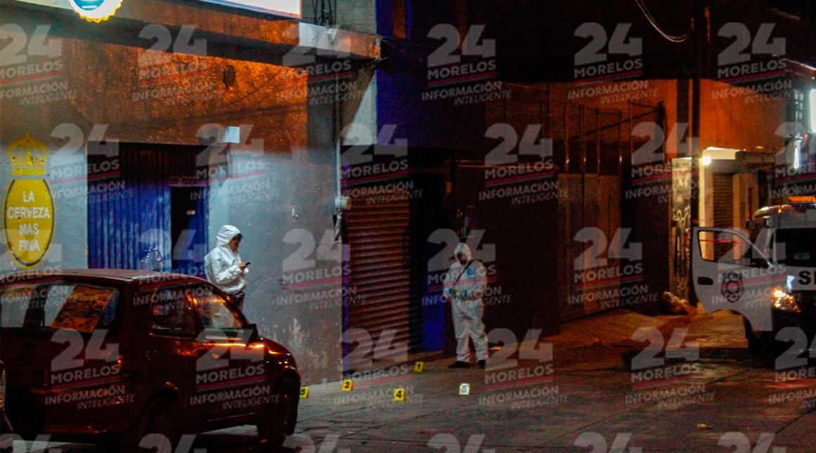 Asesinan a dueño de bar en Jiutepec