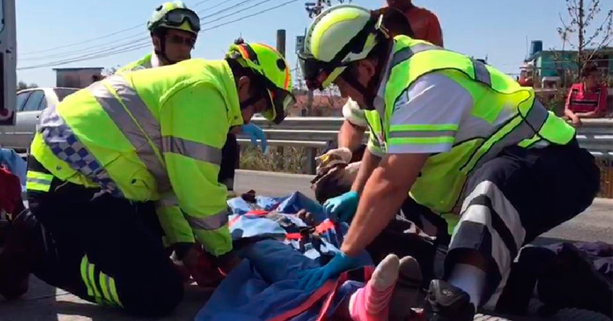 Sobrevive persona atropellada en el Paso Exprés