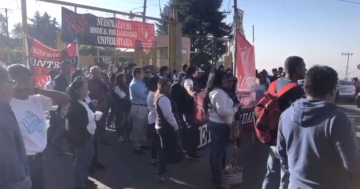 Marcha STAUAEM en Cuernavaca