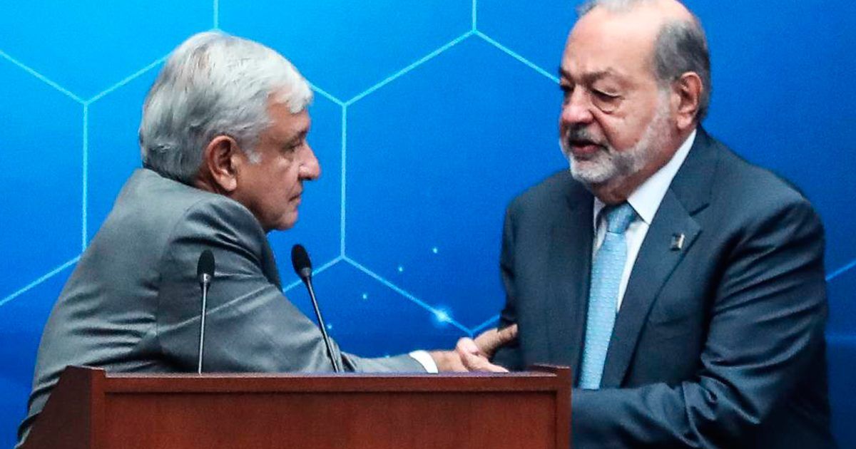 Asegura López Obrador interés de Slim para favorecer México