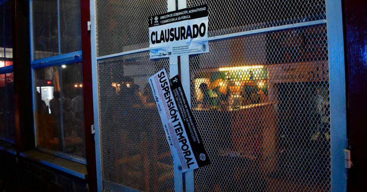 Clausuran 3 centros nocturnos en Cuernavaca