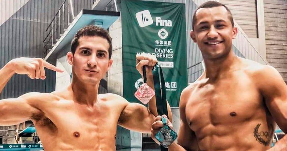 Rommel y Jahir suben a podio