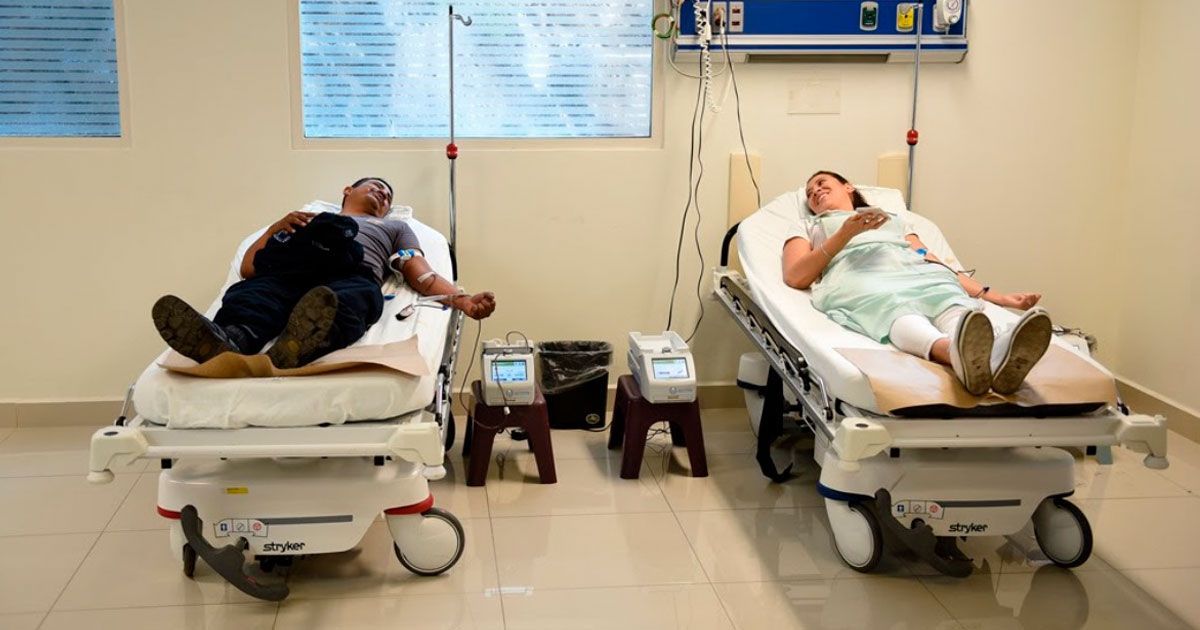 90 personas se convirtieron en donadores de sangre altruistas