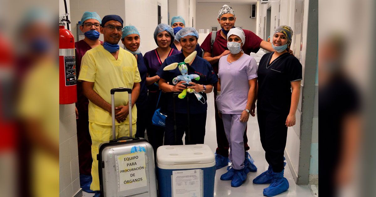 Realizan segunda procuración multiorgánica en Hospital Parres de Cuernavaca