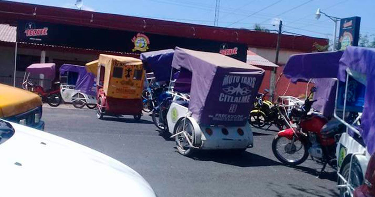 Aseguran que no habrá regularización de mototaxis