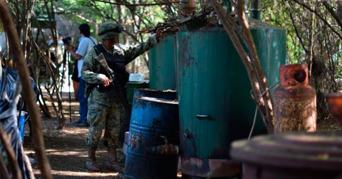 Destruyen 31 narcolaboratorios en Sinaloa
