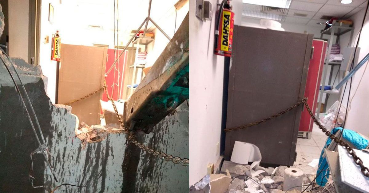 Frustan robo de caja fuerte en Yautepec