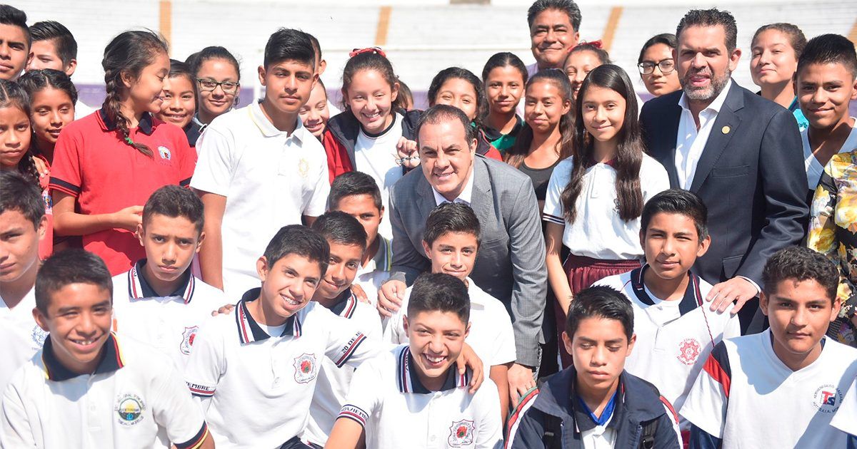 Inaugura gobernador los Juegos Deportivos Escolares Estatales en Cuernavaca