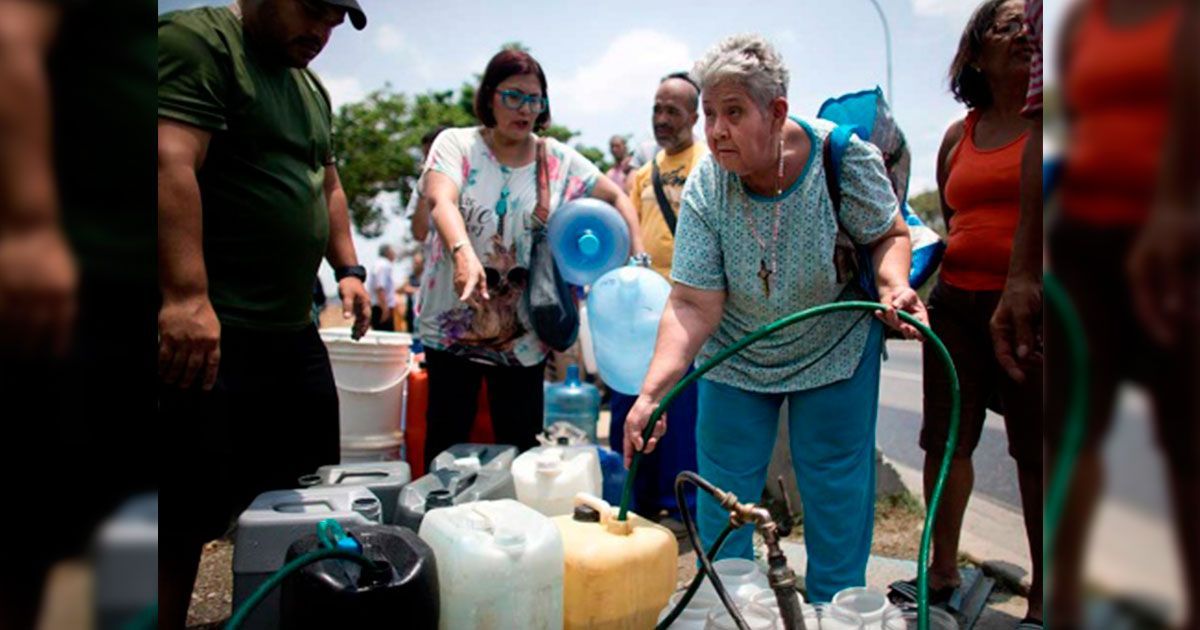 Venezuela se queda sin agua