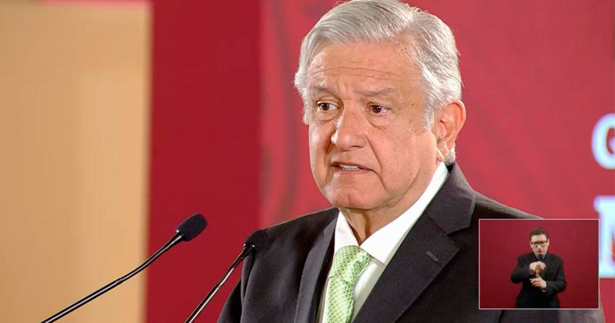 Afirma AMLO baja en homicidios