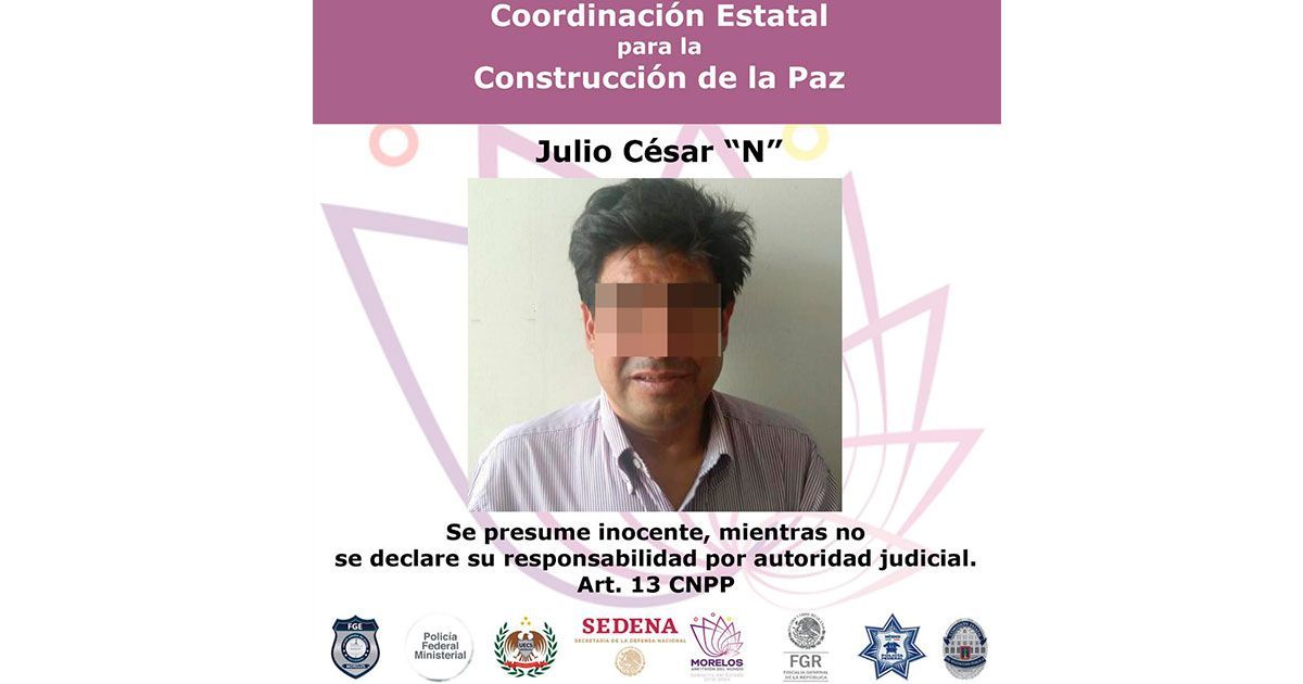 Lo detienen consumiendo droga en Cuernavaca