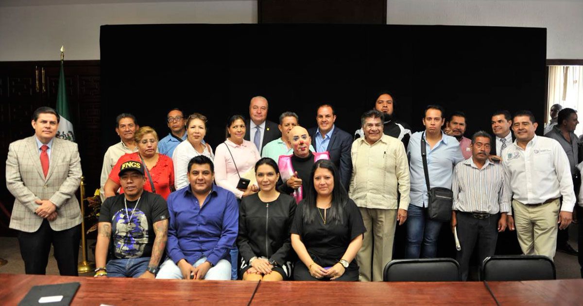 Encabeza Cuauhtémoc Blanco encuentro con comerciantes de Cuernavaca