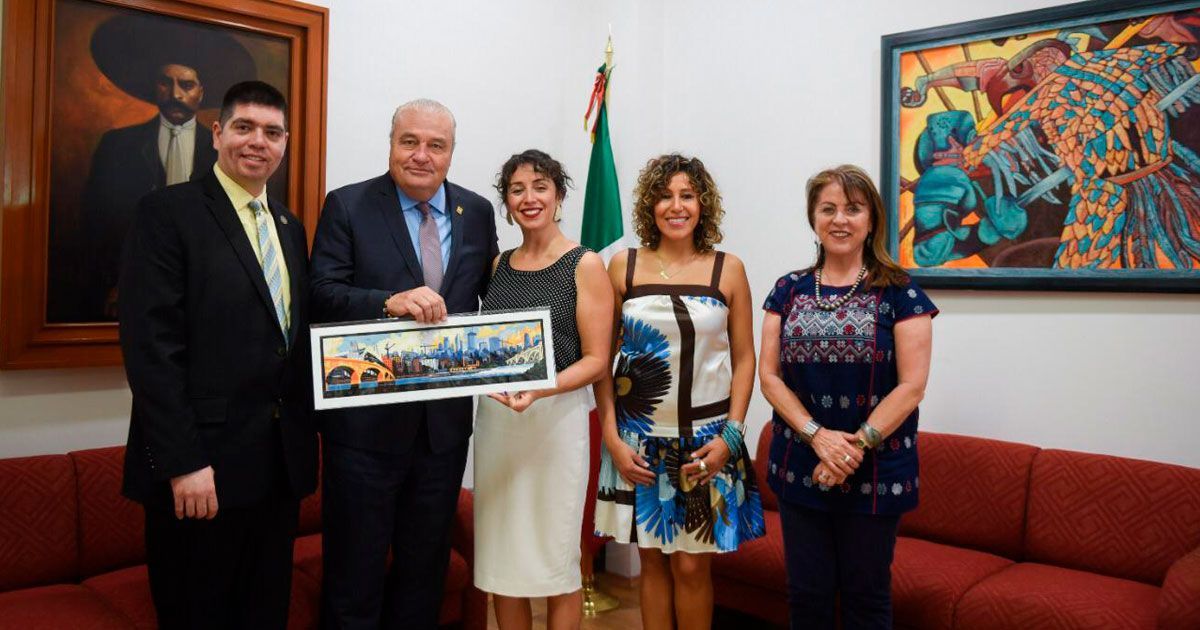Promueve Morelos trabajo conjunto con Minneapolis