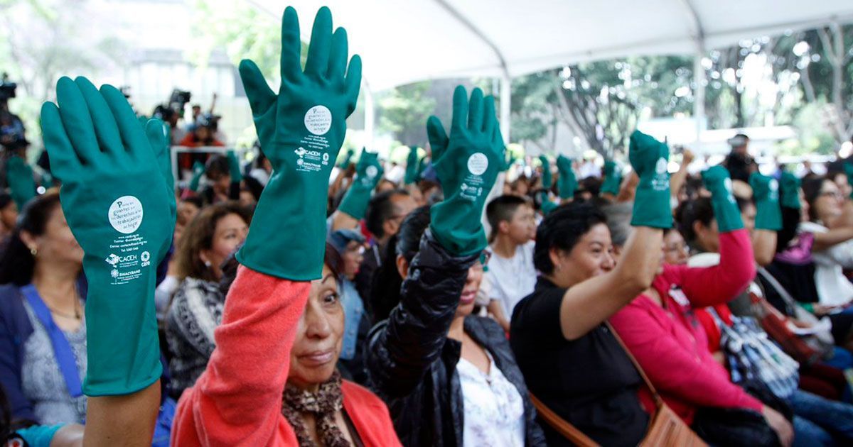 Inicia programa de afiliación al seguro social para personas trabajadoras del hogar