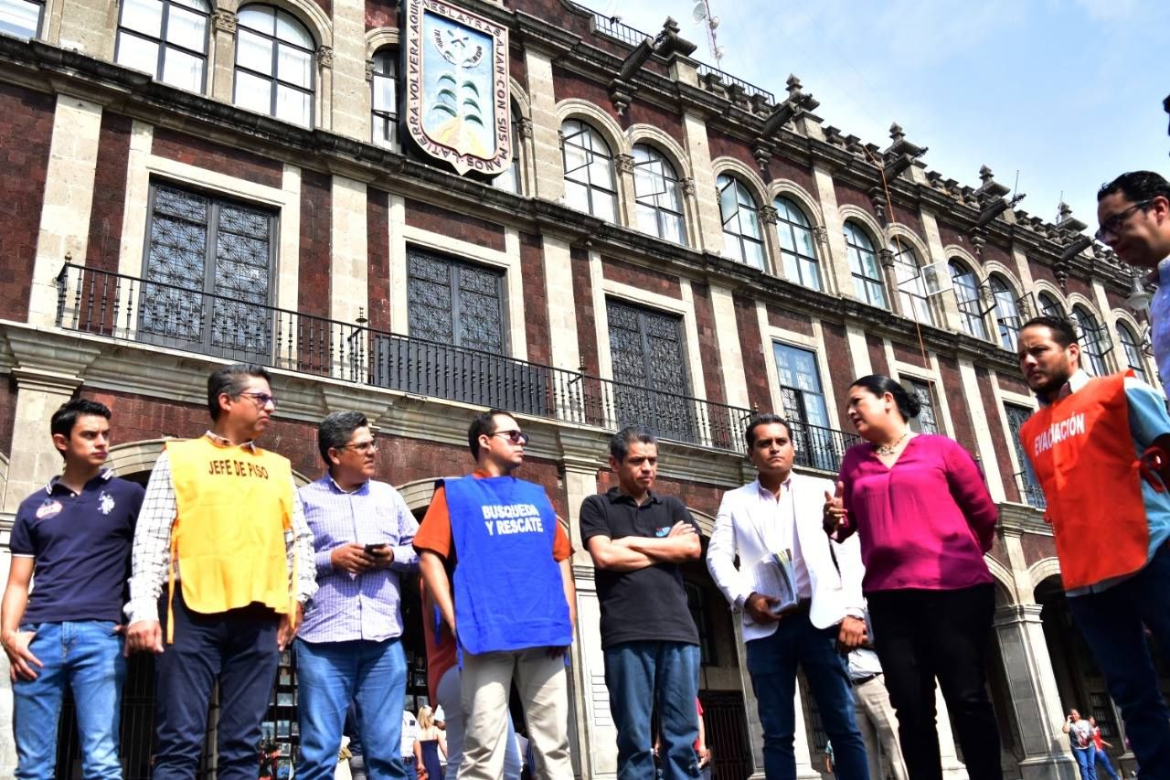 Realizan macrosimulacro 2019 en Morelos