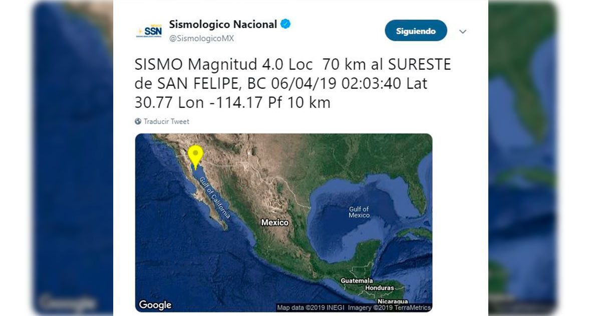 Reportan 42 sismos en 12 horas