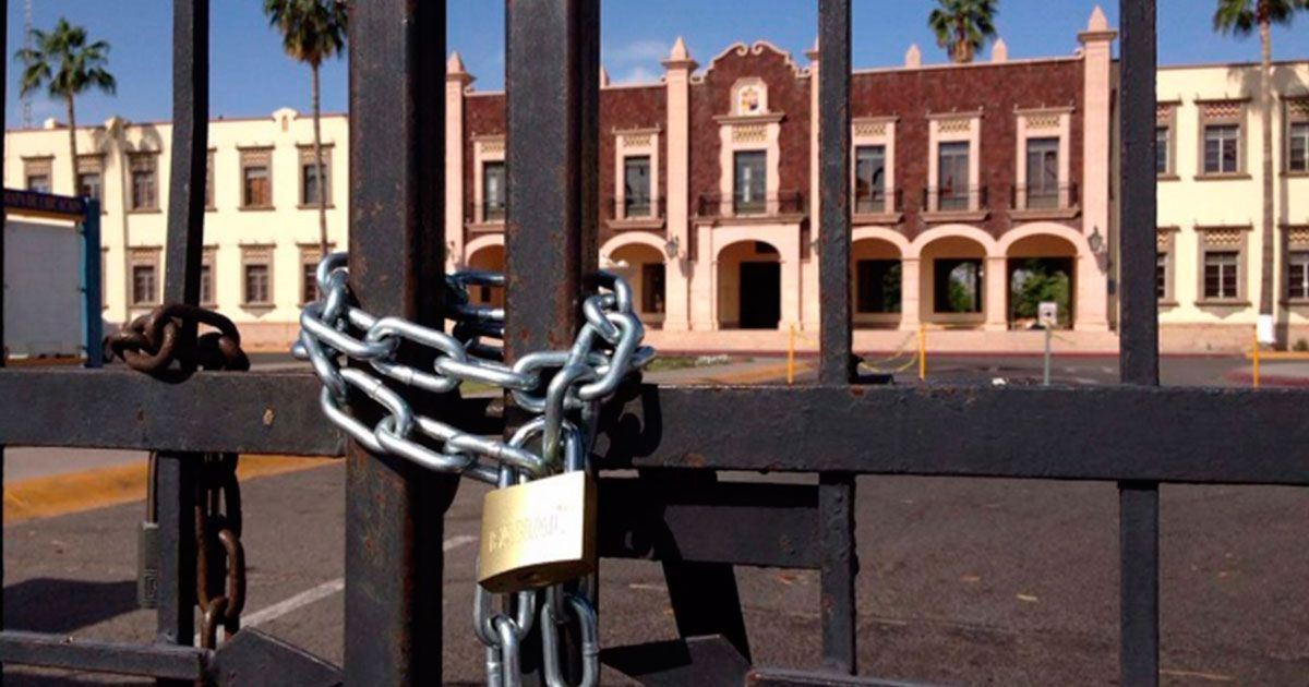 Huelga paraliza Universidad en Sonora