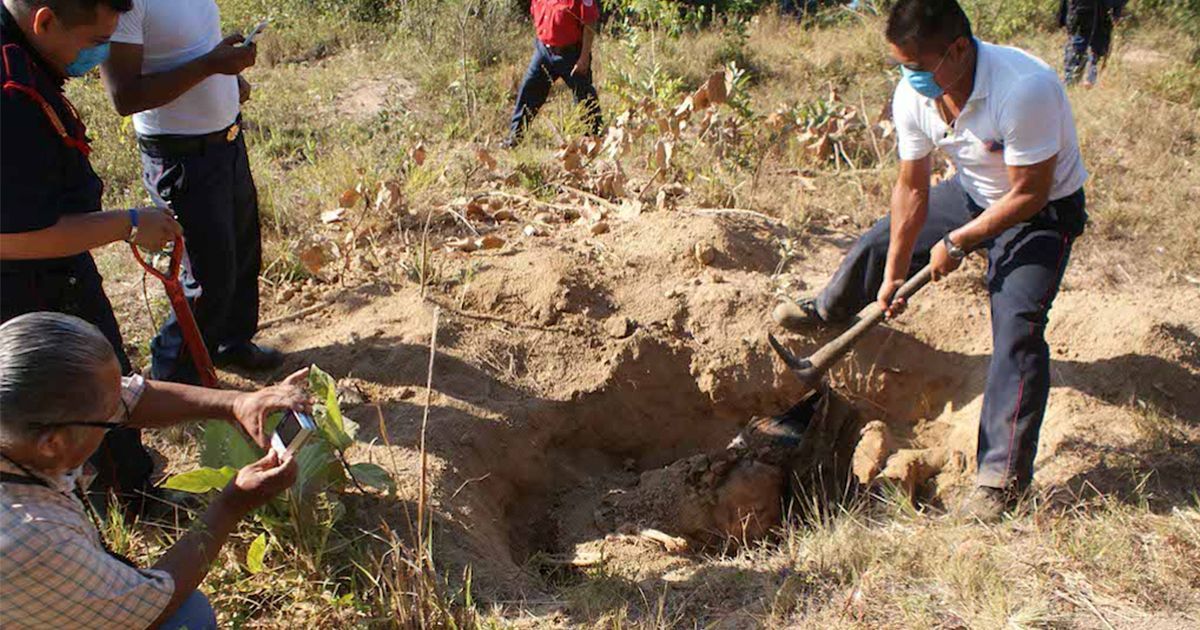 Localiza gobierno de AMLO 222 fosas clandestinas