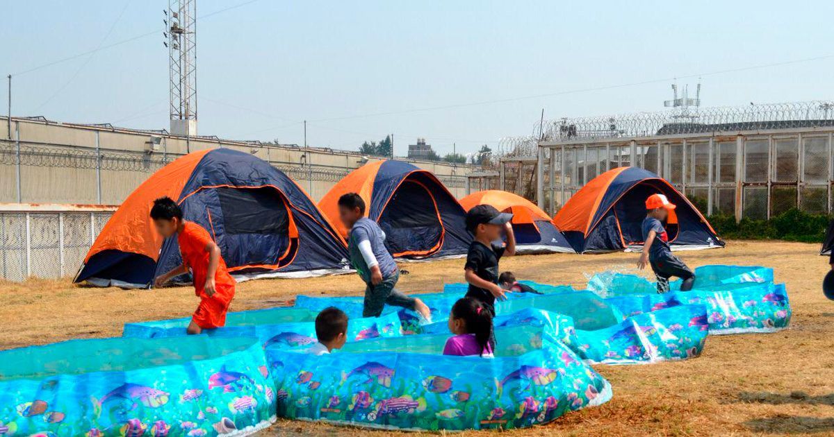 Festejan el Día del Niño en penal de Santa Martha