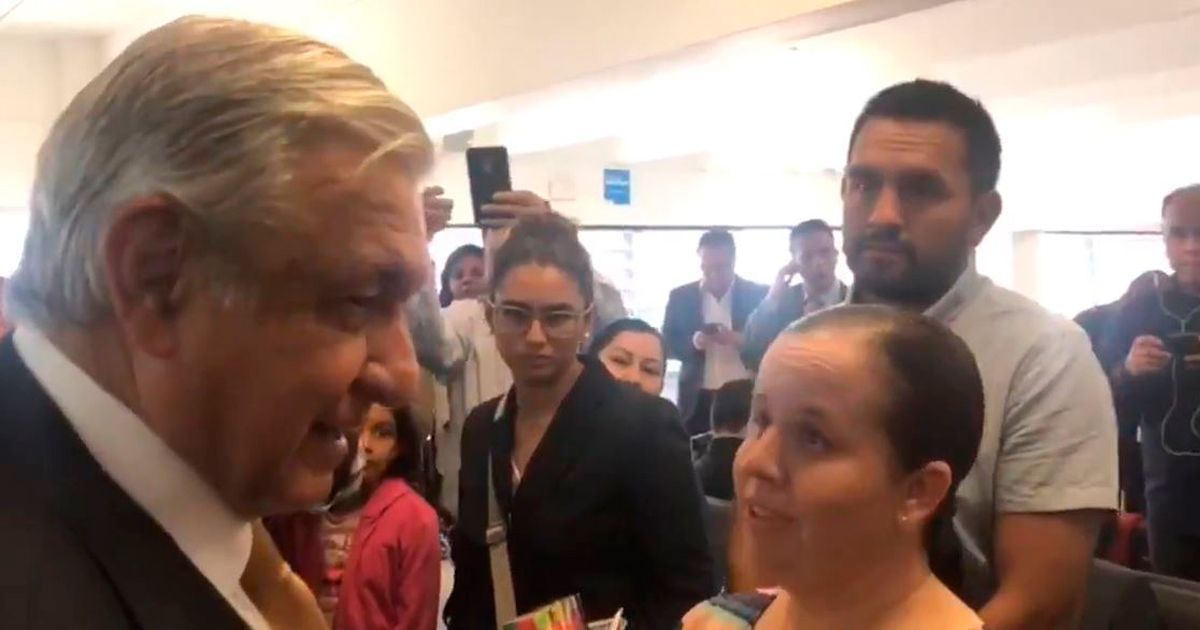 Enfrenta profesora a AMLO