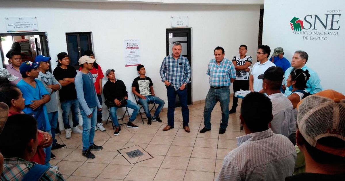 Vinculan a trabajadores morelenses con empresas del norte