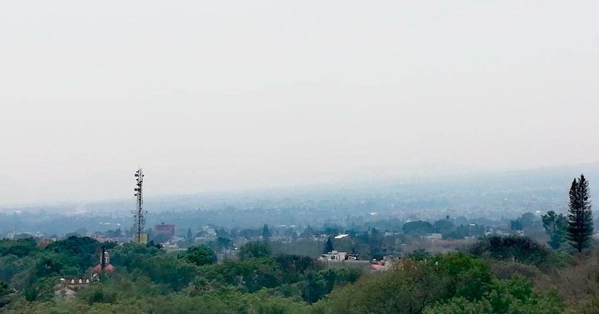 Mantienen recomendaciones por mala calidad del aire en Morelos