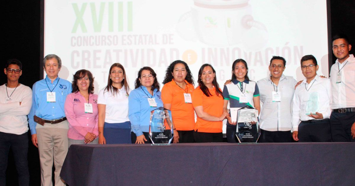 Presente Morelos en XVIII Concurso Nacional de Creatividad e Inovacción Tecnoló2019