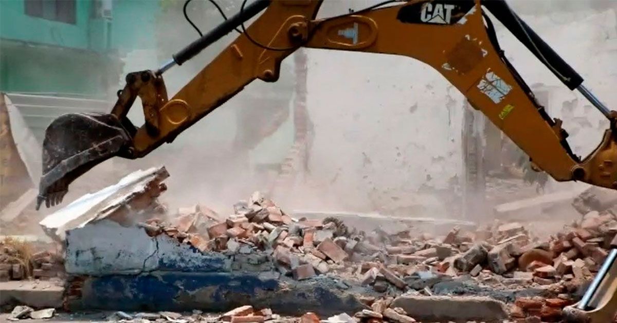 Continúan demoliciones en Jojutla