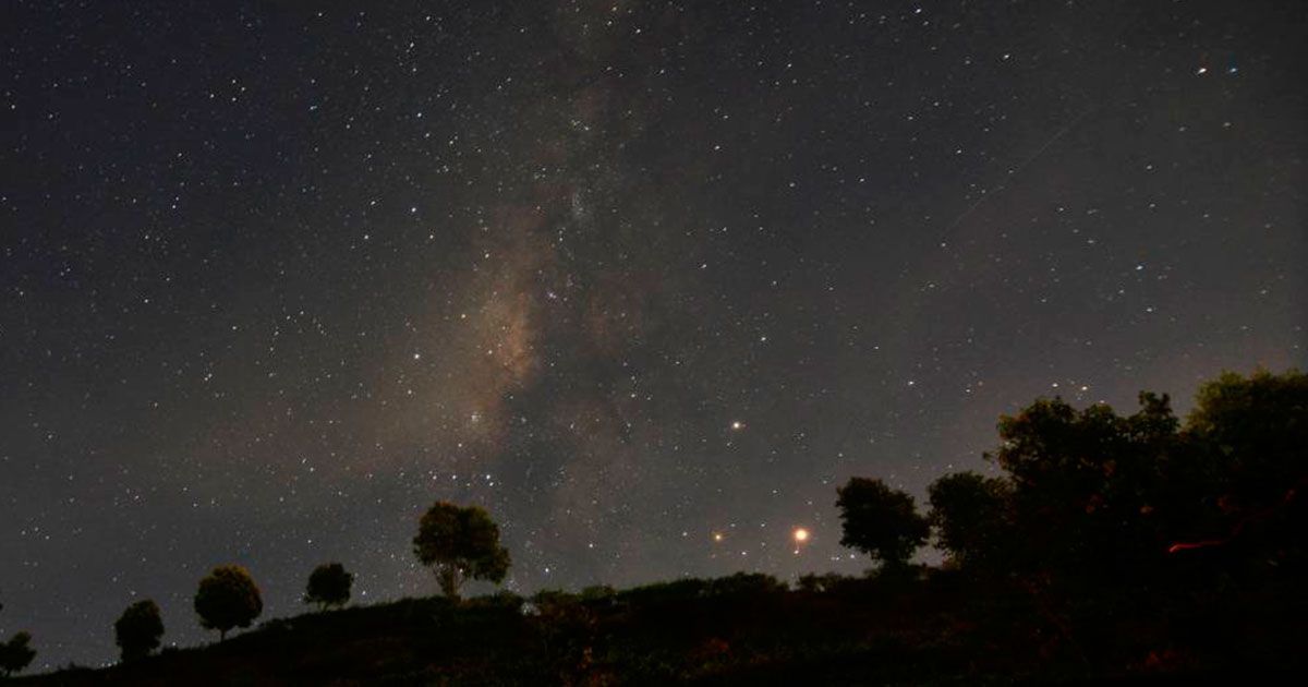 Fin de semana de lluvia de estrellas