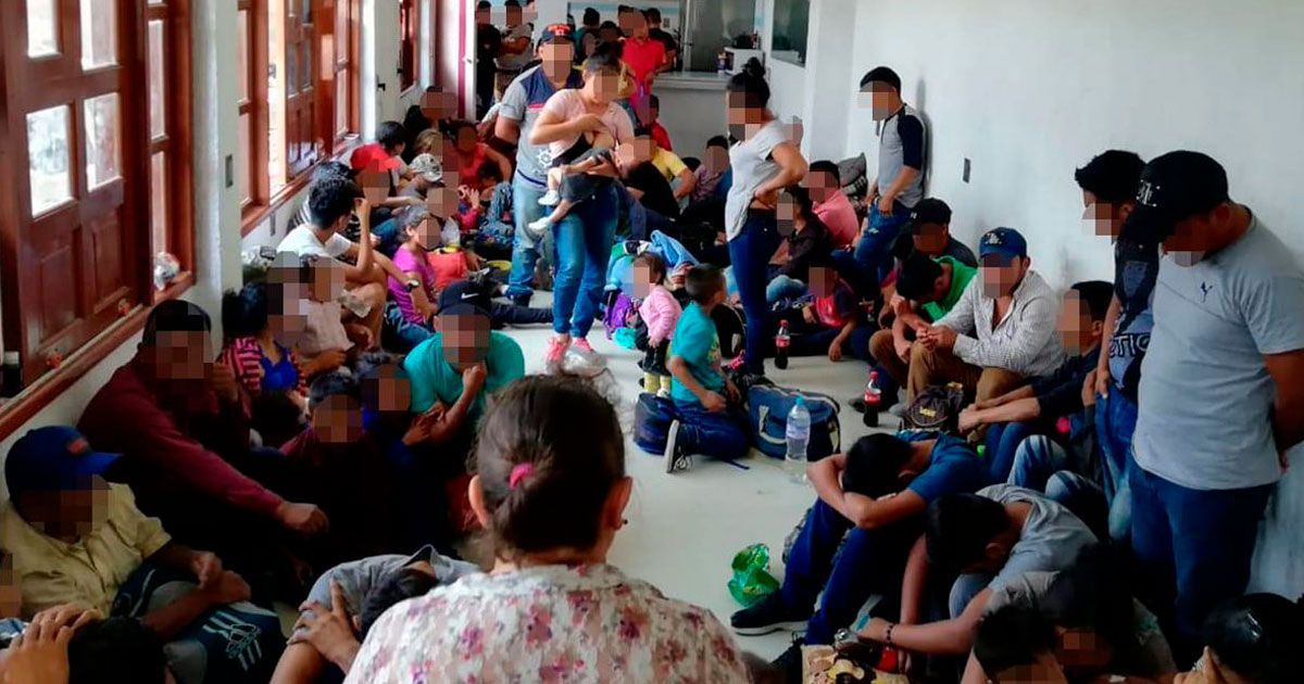 Rescatan a 227 migrantes centroamericanos en EDOMEX