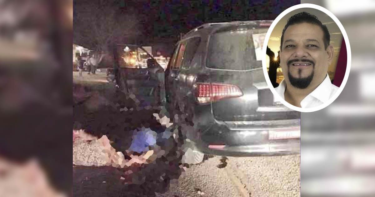 Asesinan a político frente a su familia