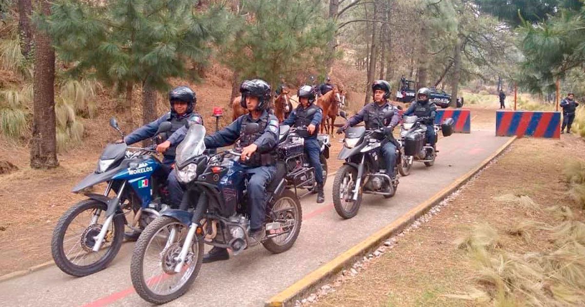 Despliegan operativo en ciclopista de Huitzilac