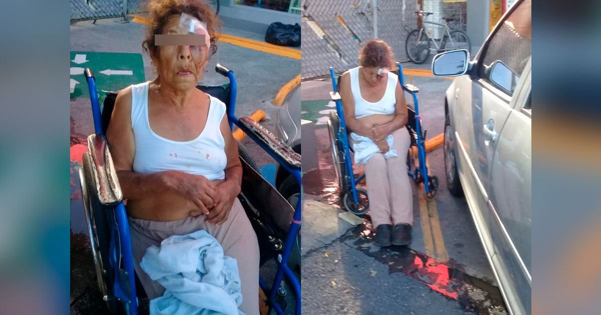 Atienden a mujer de la tercera edad en situación vulnerable