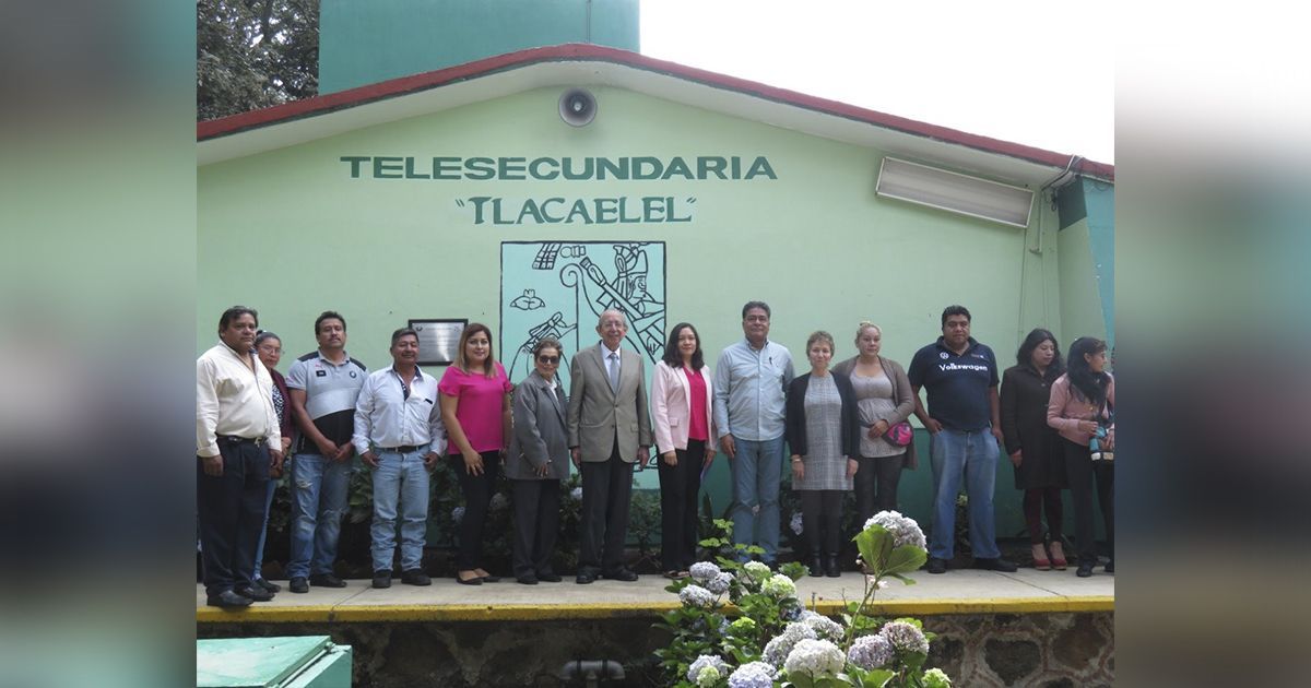 Entregan aula en Telesecundaria de Huitzilac