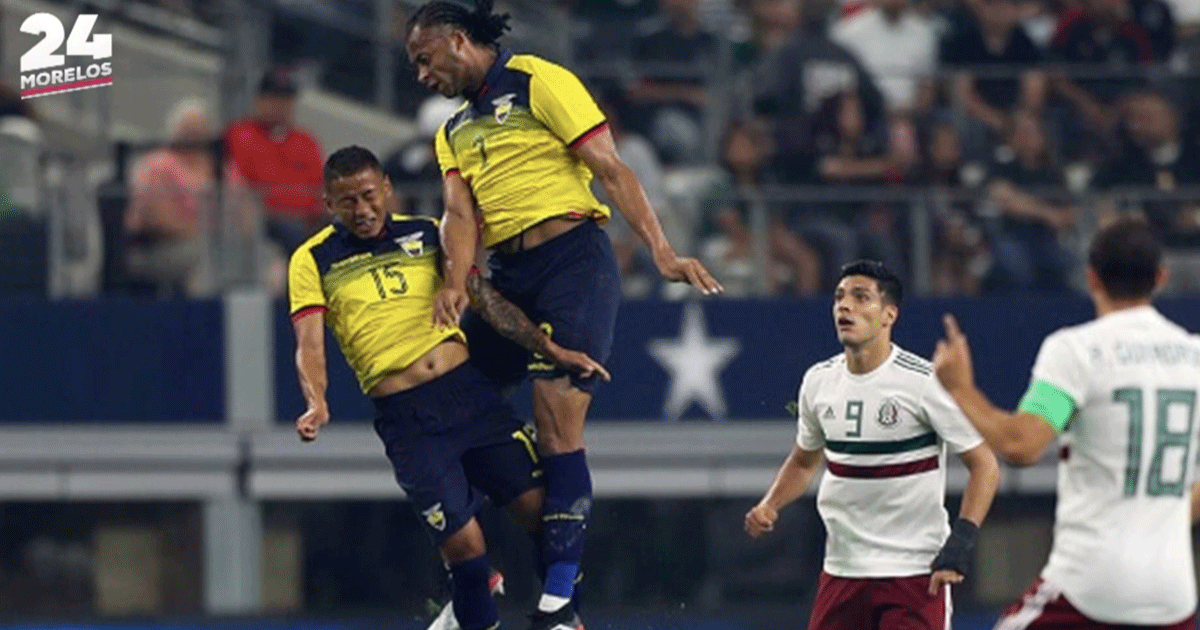 Gana México 3 – 2 a Ecuador
