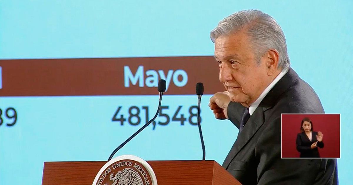 Niega AMLO disminución de empleo en el país