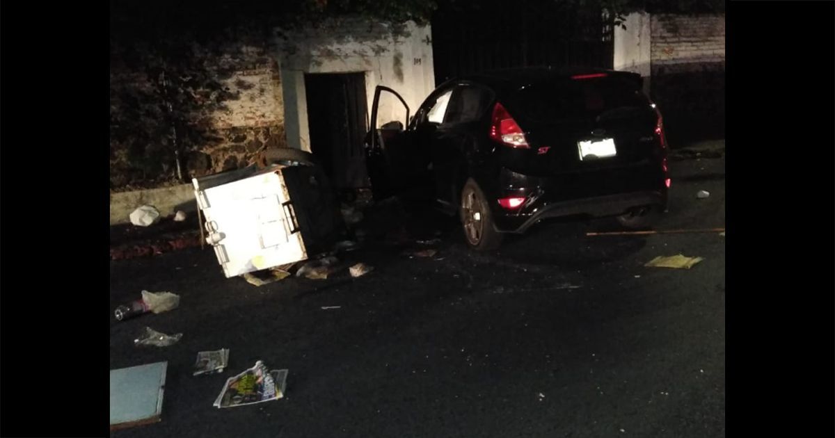 Atropellan a vendedor de elotes en Cuernavaca