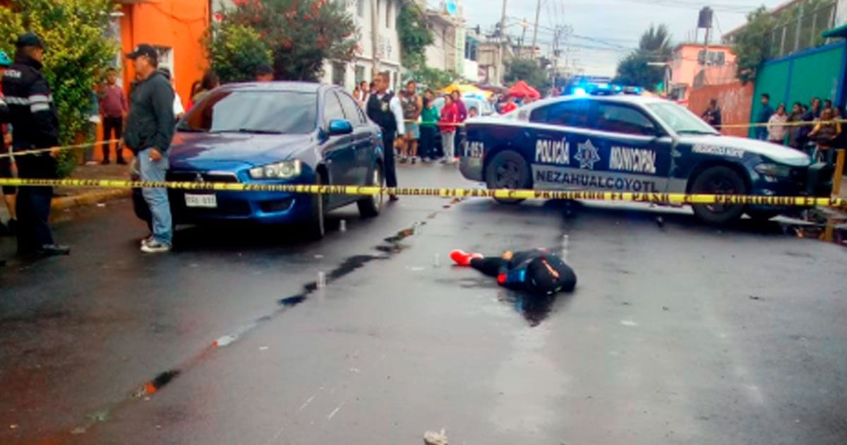 Balacera cerca de primaria deja a menor muerto en EDOMEX