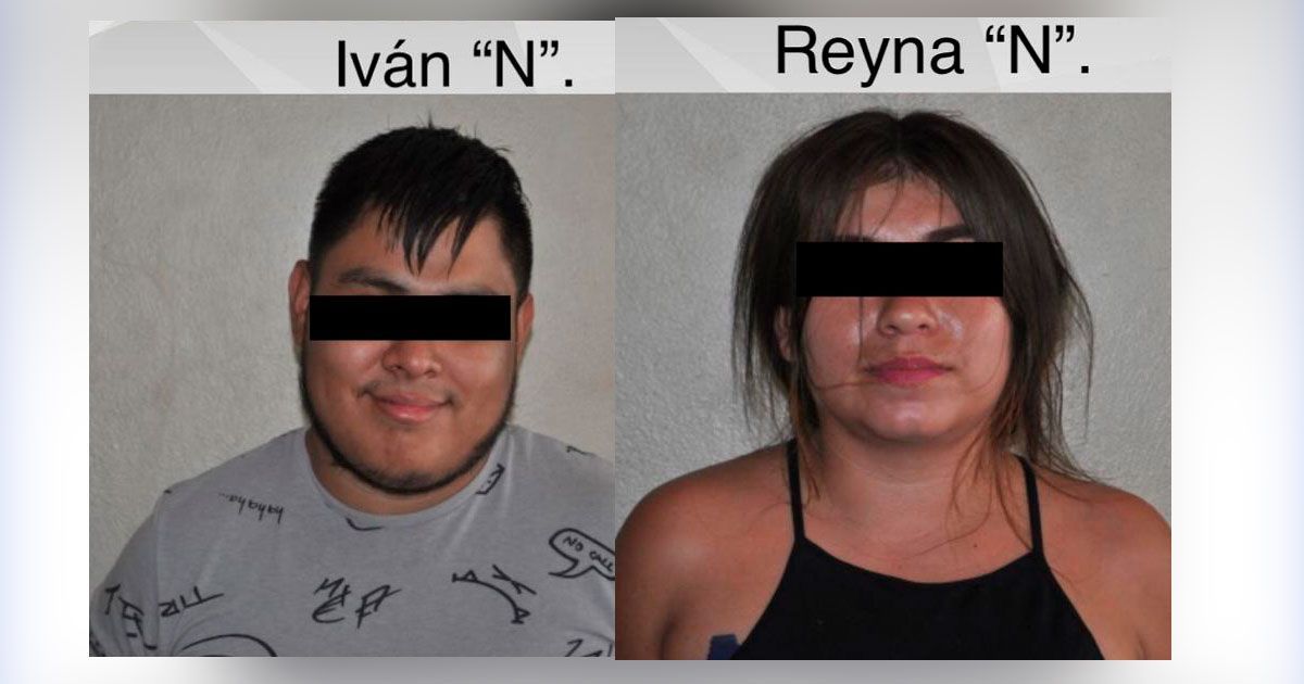 Detienen a pareja por el delito de amenazas en Xochitepec