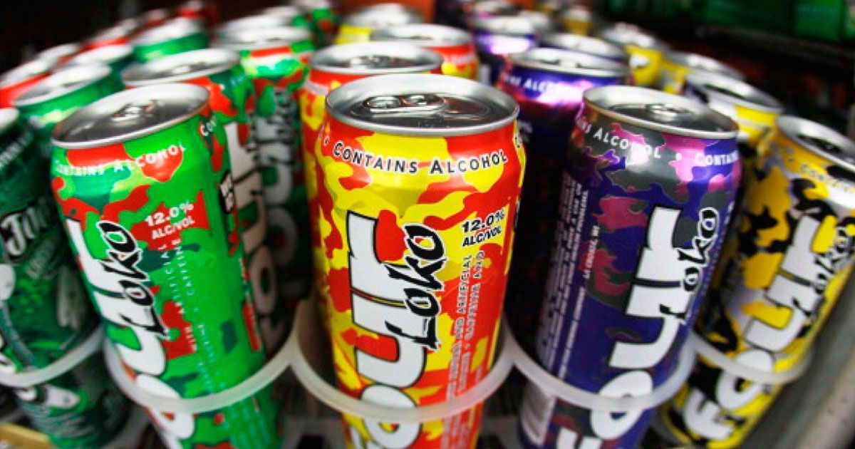 Detectan cantidades de furfural en exceso en la bebida Four Loko